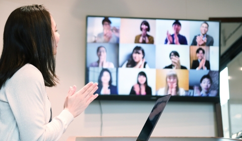 オンライン会議の様子